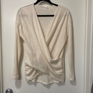 Lush Crossover Sweater